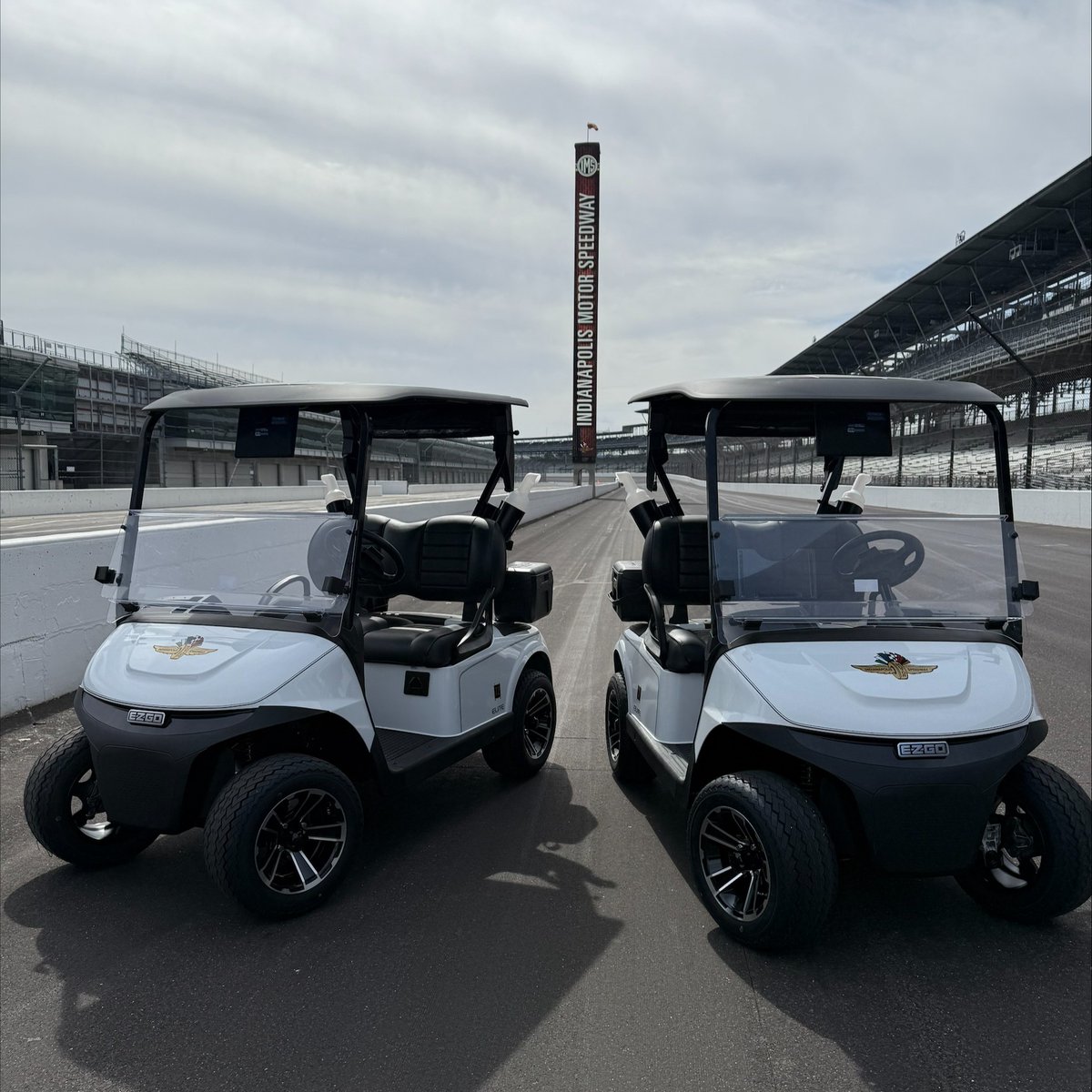 E-Z-GO (@ezgovehicles) on Twitter photo Hey there, speed racer👀
Check out Indy's new ride <a href="/IMS/">Indianapolis Motor Speedway</a>
#EZGO #ItsGoodToGO Hey there, speed racer👀
Check out Indy's new ride <a href="/IMS/">Indianapolis Motor Speedway</a>
#EZGO #ItsGoodToGO