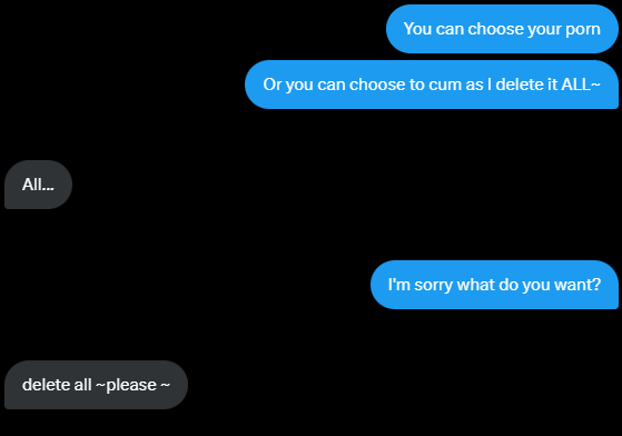 AzzoTechnomancy's tweet photo. This loser gave me access to their PC, so I deleted all their porn~

The funniest thing is she asked me to do it~ I definitely didn't plant the idea in her silly little head, nor did I make her edge her brain into mush until she couldn't make a rational decision~

~2DFD techdom~ https://t.co/rctTaIsswV