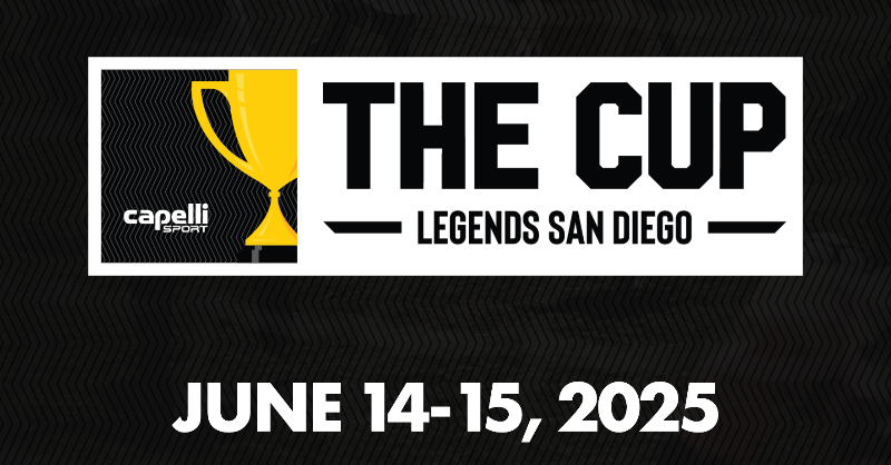 TheSoccerWire's tweet photo. Over 350 high-level teams are expected to attend The Cup San Diego 2025, hosted by @LegendsFCSoccer!

Learn More about this Featured Tournament 👇