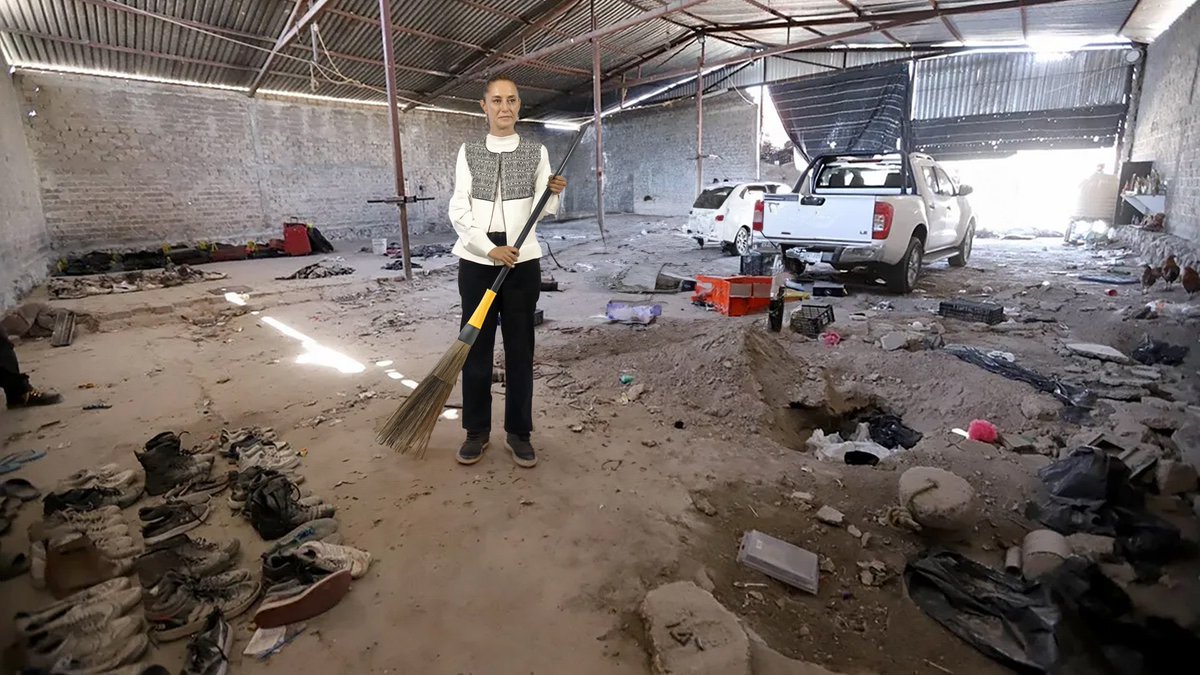 JaliscoRojo's tweet photo. Tras la burla a madres y padres buscadores y revictimización pública en el #RanchoIzaguirre en #Teuchitlán, planeada por la @FGRMexico y ejecutada por autoridades de Jalisco en memes y caricaturas se expresa México.
@Claudiashein @PabloLemusN https://t.co/ARLN0OL5hb