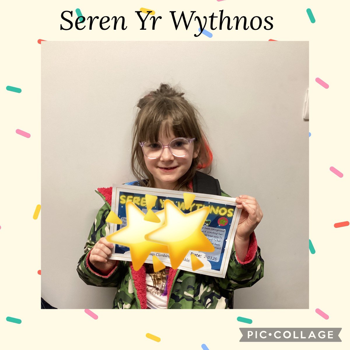Class 5s Seren Yr Wythnos this week is an #ambitiouscapablelearner. Keep up your fantastic work 🤩 <a href="/garntegprimary/">Garnteg Primary</a> <a href="/misssgilbey95/">@misssgilbey95</a>