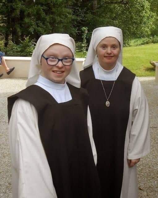 The Little Sisters Disciples of the Lamb is a Roman Catholic religious institute based in France. It is recognized as the world's first contemplative community to welcome individuals with Down syndrome into consecrated life.