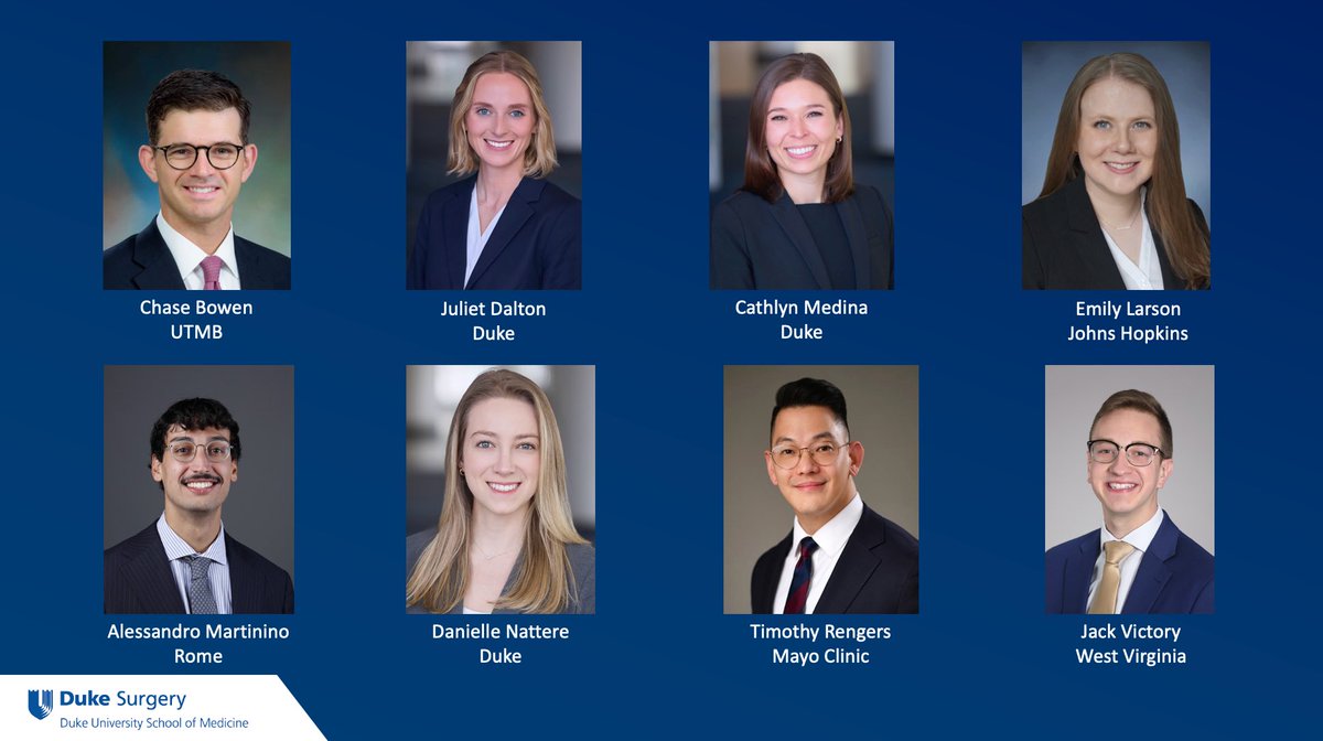 Duke General Surgery Residency (@dukesurgres) on Twitter photo šØšØMATCH ALERTšØšØ
Weāre thrilled to have these future surgeons joining us <a href="/DukeSurgery/">Duke Surgery</a>!!! ššš #suturefuture #DukeFamily <a href="/KN__Shah/">Kevin N Shah</a> @DukeHernia šØšØMATCH ALERTšØšØ
Weāre thrilled to have these future surgeons joining us <a href="/DukeSurgery/">Duke Surgery</a>!!! ššš #suturefuture #DukeFamily <a href="/KN__Shah/">Kevin N Shah</a> @DukeHernia