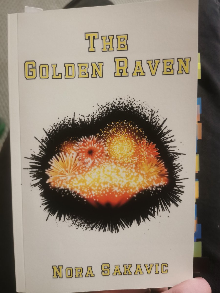 Anxious4Anxious's tweet photo. The paperback finally came! ✨ On the 4th reread of TGR! Nora you beautiful beautiful soul, I owe you my first born for this series! #norasakavic #allforthegame #thegoldenraven https://t.co/UnbfzThPft