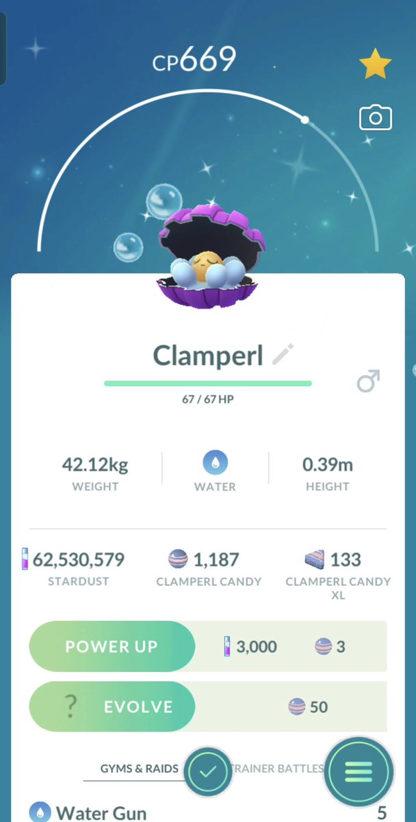 AdityaPanicker5's tweet image. #Shiny #ShinyPokemon #Clamperl #11 #PokemonGO #PokemonGOIndia #PokemonGOMumbai