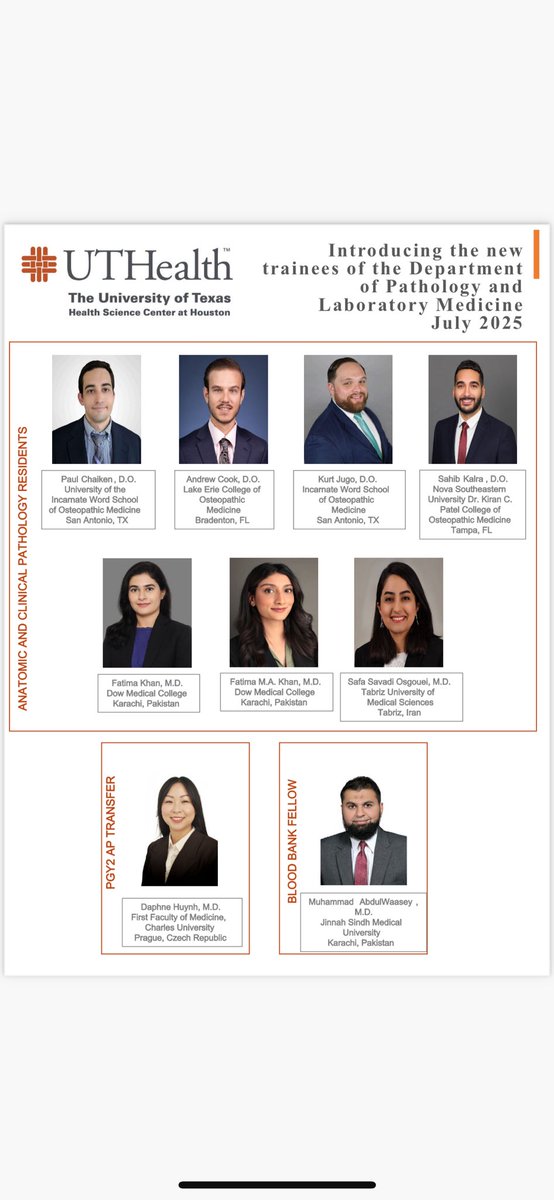 UTHealth Houston Pathology (@uthoustonpath) on Twitter photo We are so excited to announce our new incoming trainees! We cannot express how excited we are to welcome you into the <a href="/UTHoustonPath/">UTHealth Houston Pathology</a> family!! 🦠🔬 We are so excited to announce our new incoming trainees! We cannot express how excited we are to welcome you into the <a href="/UTHoustonPath/">UTHealth Houston Pathology</a> family!! 🦠🔬