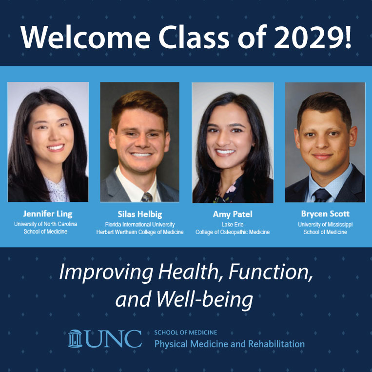 Welcome to the Class of 2029! Congratulations to all the students matching today! 🎉 #Physiatry #Match2025 #UNCPMR