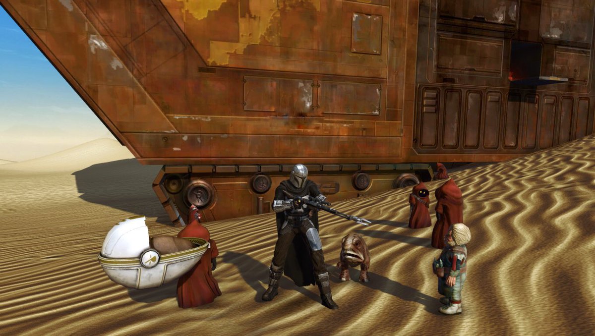 Soliu's tweet photo. @TodayinTor Perfect for a Mandalorian theme https://t.co/lT8OD9zQd0