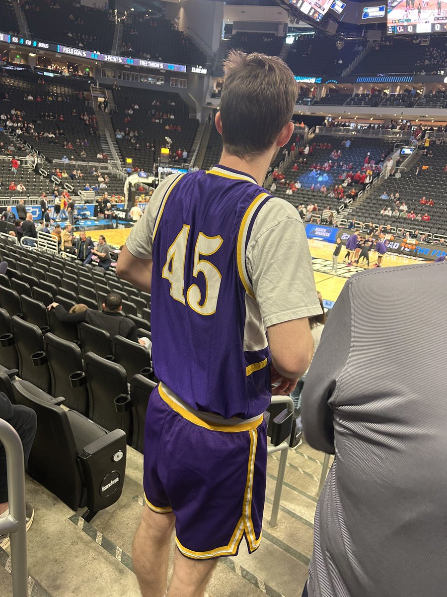 Rob Browne (@tallrobbrowne) on Twitter photo Sam Hutcheson, in full Bison regalia, being stopped on the concourse and asked if he should not be out there warming up is funny memory #1 from this special day. Him telling <a href="/GoHeels/">UNC Tar Heels</a> get on the fan bus while there’s still time is pretty funny too. #GoBisons <a href="/LipscombMBB/">Lipscomb Men's Basketball</a> Sam Hutcheson, in full Bison regalia, being stopped on the concourse and asked if he should not be out there warming up is funny memory #1 from this special day. Him telling <a href="/GoHeels/">UNC Tar Heels</a> get on the fan bus while there’s still time is pretty funny too. #GoBisons <a href="/LipscombMBB/">Lipscomb Men's Basketball</a>