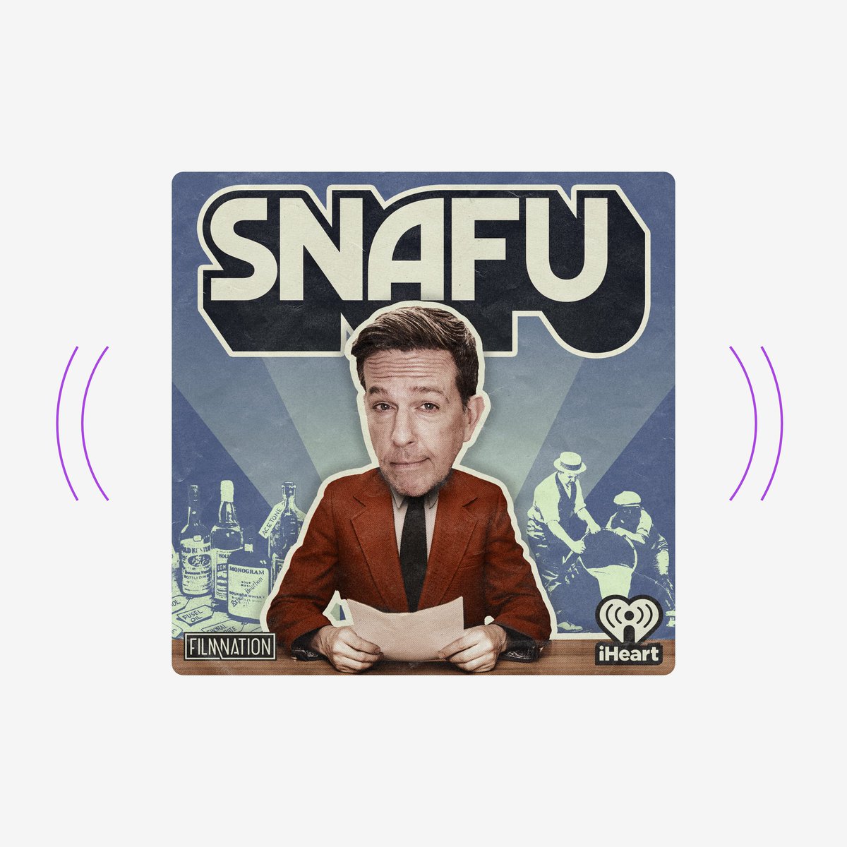 This is the story of Prohibition like you've never heard it before. 🤫

On Season 3 of @FilmNation &amp; <a href="/iHeartPodcasts/">iHeartPodcasts</a>’ SNAFU, @EdHelms takes listeners into the true story of the sleuths who investigated a wave of deadly poisonings.

apple.co/Snafu