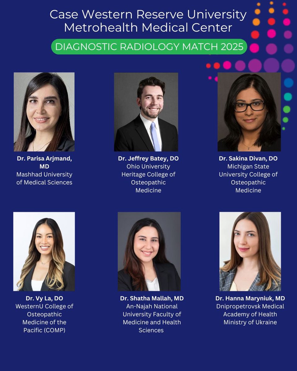 Say hello to our newly matched diagnostic class 🤩🤩🤩 welcome to the metro fam!! #matchday2025 #radres #matchday