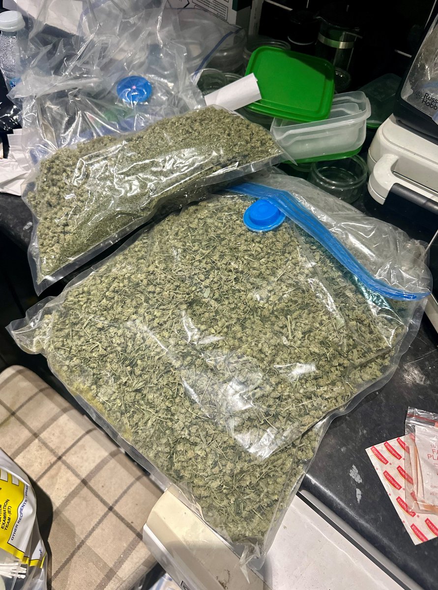 MPSWelling's tweet image. 🚨Knock, Knock, who's there?🚪👮
Officers conducted a successful intelligence lead drugs warrant this morning. Sorry if we woke you!
1 male arrested for cultivation of cannabis and drug supply. A large quantity of cannabis, electronics, paraphernalia &amp;amp; 214 cannabis plants seized!