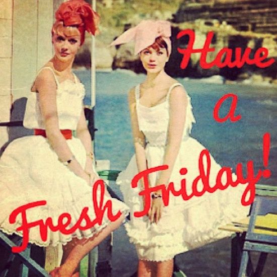 💃✨ Fresh, fabulous, and Friday-ready! May your weekend be as stylish as a mid-century getaway. ☀️🕶️ #FreshFriday #VintageVibes #WeekendMood