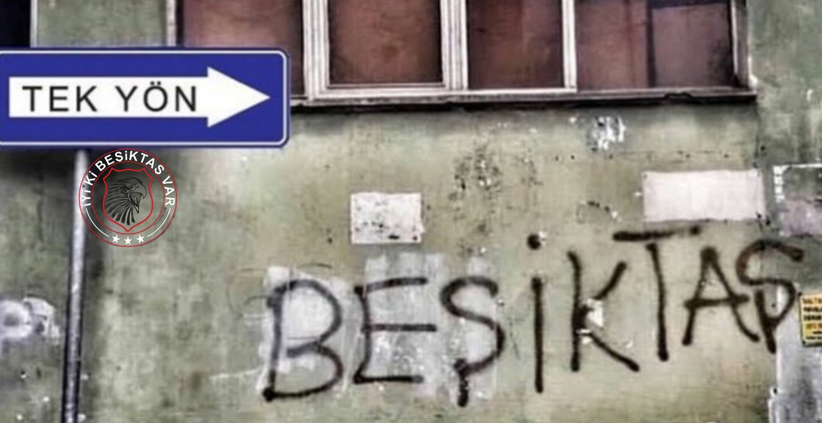 iykiBesiktasVar's tweet photo. TEK YÖN 🧭 https://t.co/6MkSbZN6ho