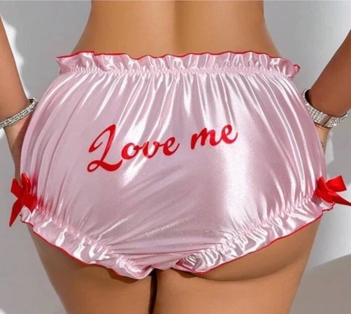 teen_in_panties's tweet photo. Glossy Satin Sweet “Love Me” Frilly Edge Hi-Waist Brief Panties PLUS 3XL 3X NEW

Buy it now: 📷 (23.95) https://t.co/PnViLE6KCn

#panty #panties #satinpanties #silkypanties #stockings #knickers #lingerie #ebay #sensual #erotic #sissy #vintage #おぱんついーと #内裤 https://t.co/EbUTLZ6Q1f