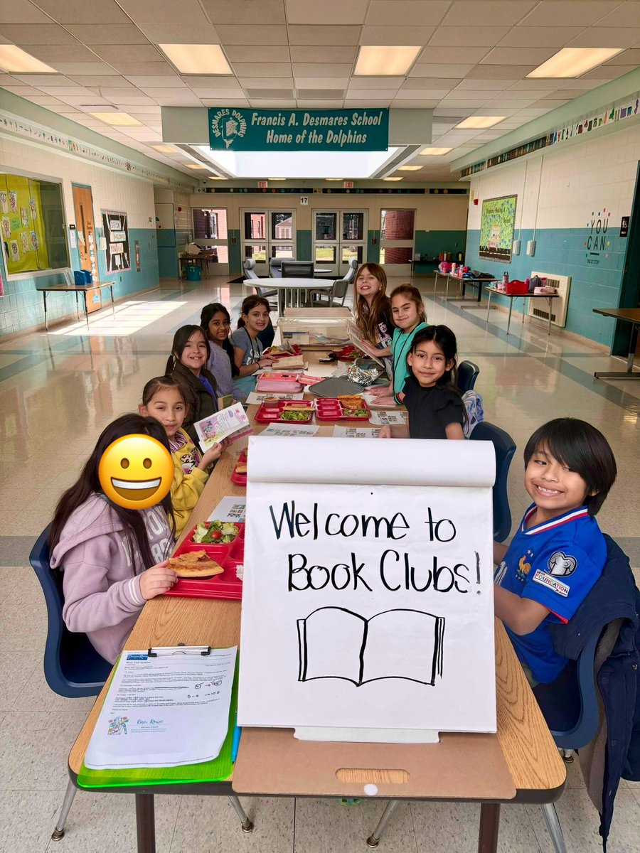 The absolute highlight of my week: spending time with this new group of second grade book buddies at lunch! <a href="/desmaresschool/">Desmares School</a>