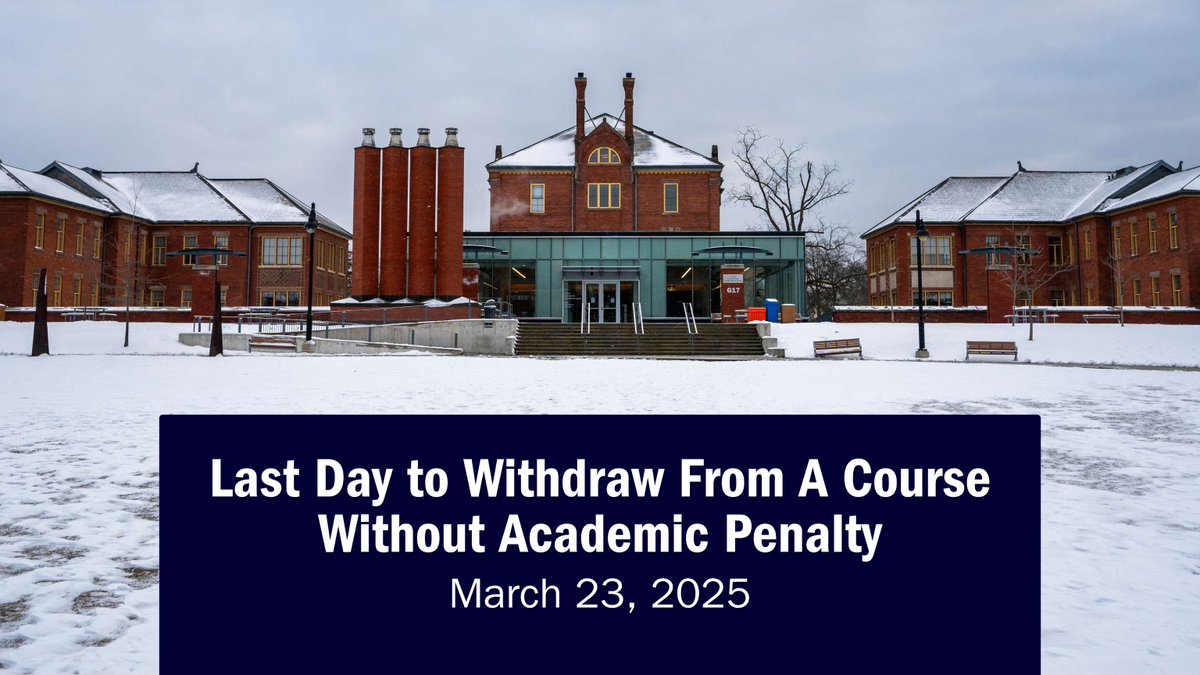 Reminder FSCS Community: Last day to withdraw from a course without academic penalty is on Sunday, March 23, 2025. Visit ow.ly/K8kS50Vk614 for instruction on how to withdraw a course.

#HumberFSCS #StudentLife