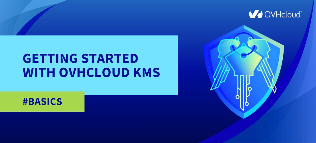 OVHcloud_US's tweet image. 🌤️#OVHcloudLearn: Getting Started with OVHcloud KMS 
#Basics 

We just launched OVHcloud Key Management Service. Learn the steps you need to take to set up your first KMS and to create a key and access certificate. 

Learn more: ow.ly/jXkb50VipeN