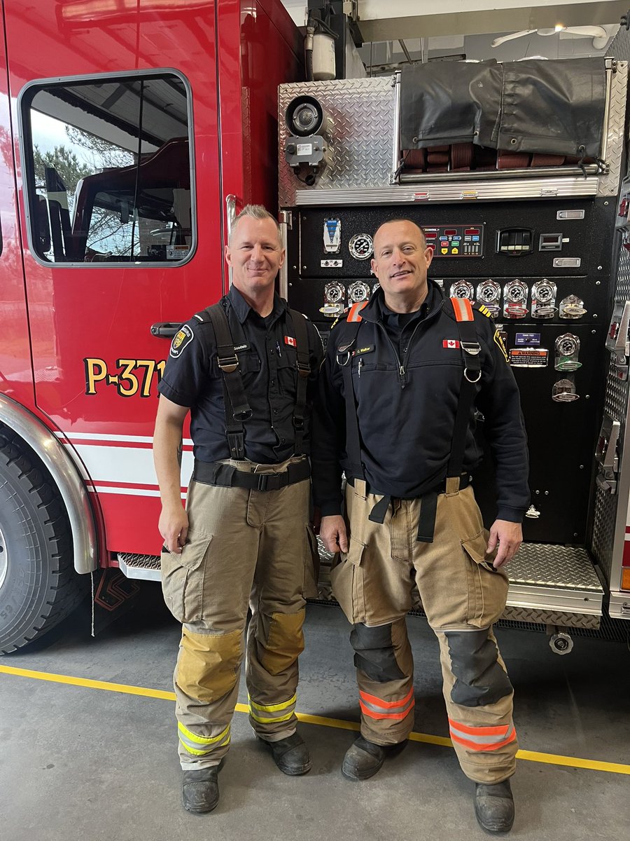Please join us in congratulating Dan Lagois and Darren Goodwin on their promotion to 2nd class firefighters!