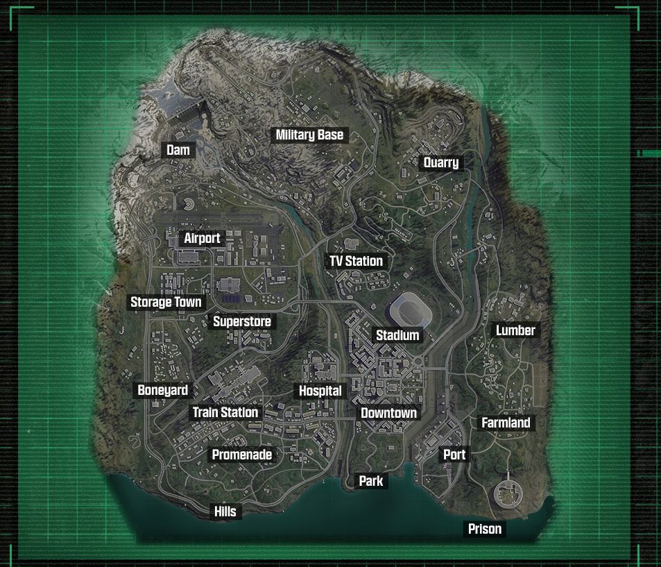 BREAKING: Official Tac Map for Verdansk!