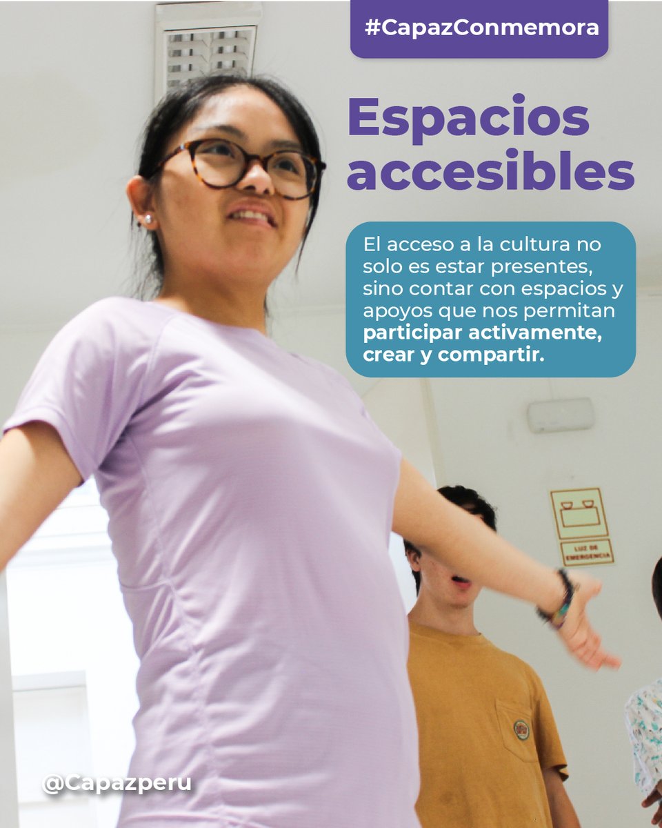 capazperu's tweet photo. 📅21 de marzo 

Hoy se conmemora el Día Mundial del Síndrome de Down. Hoy reafirmamos que el arte no tiene límites. (+)

#CAPAZ #DiaMundialDelSindromeDeDown #sindromededown #Efemerides #discapacidad #arte #inclusión https://t.co/hoQrnV91dY