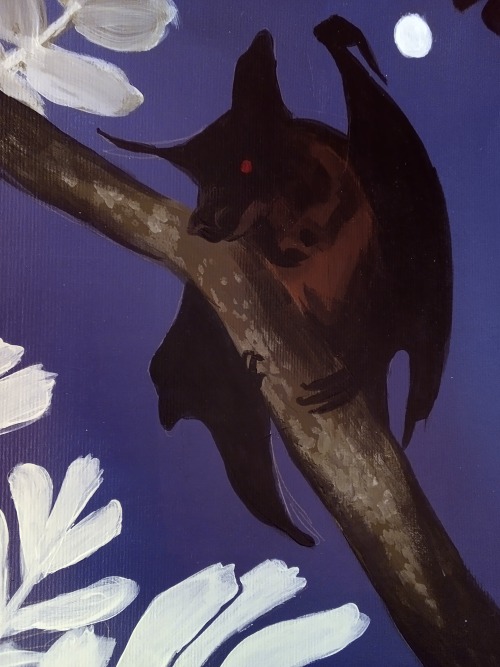 MintySpaceCadet's tweet photo. I couldn't get a great photo of it but I like how this painting turned out https://t.co/yNrhnhNoX8