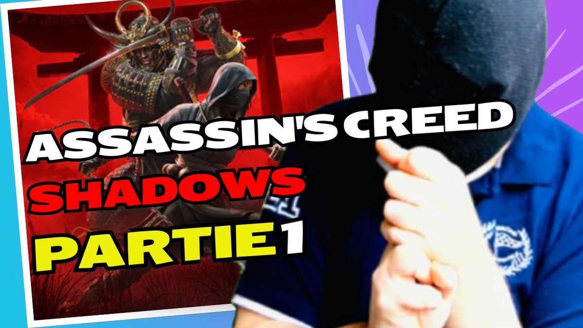 RudgerR59's tweet image. x  Ma 1ʳᵉ vidéo YouTube est sortie !
Assassin’s Creed Shadows en live – du fun, du skill et quelques fails 😂🎮

👉 Dis-moi ce que t’en penses : youtu.be/9GF1hCv2A24
👾 @RudgerR59 tout les reseaux
🔴 Live tous les soirs 18h sur Twitch !

#AssassinsCreedShadows #FirstVideo