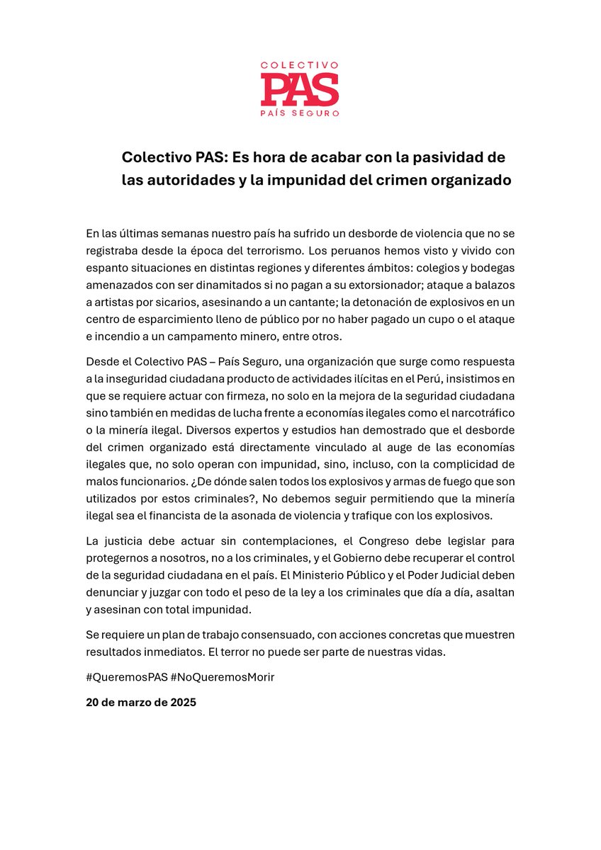 SNP Perú tweet media