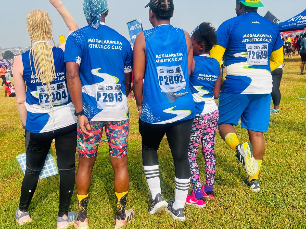 Re leboga <a href="/RunAlexAC/">Run Alex Athletics Club</a> ka ge le re amogetse ka motseng wa Alexander. Re ipshinne kudu kudu, re re le ngwaga o latelago, re tla ka makatana a namane. Lerato ke leo 💚💙🤍❤️ #FromHereWeRise #AdreachAlex10k #IPaintedMyRun #TrapnLos