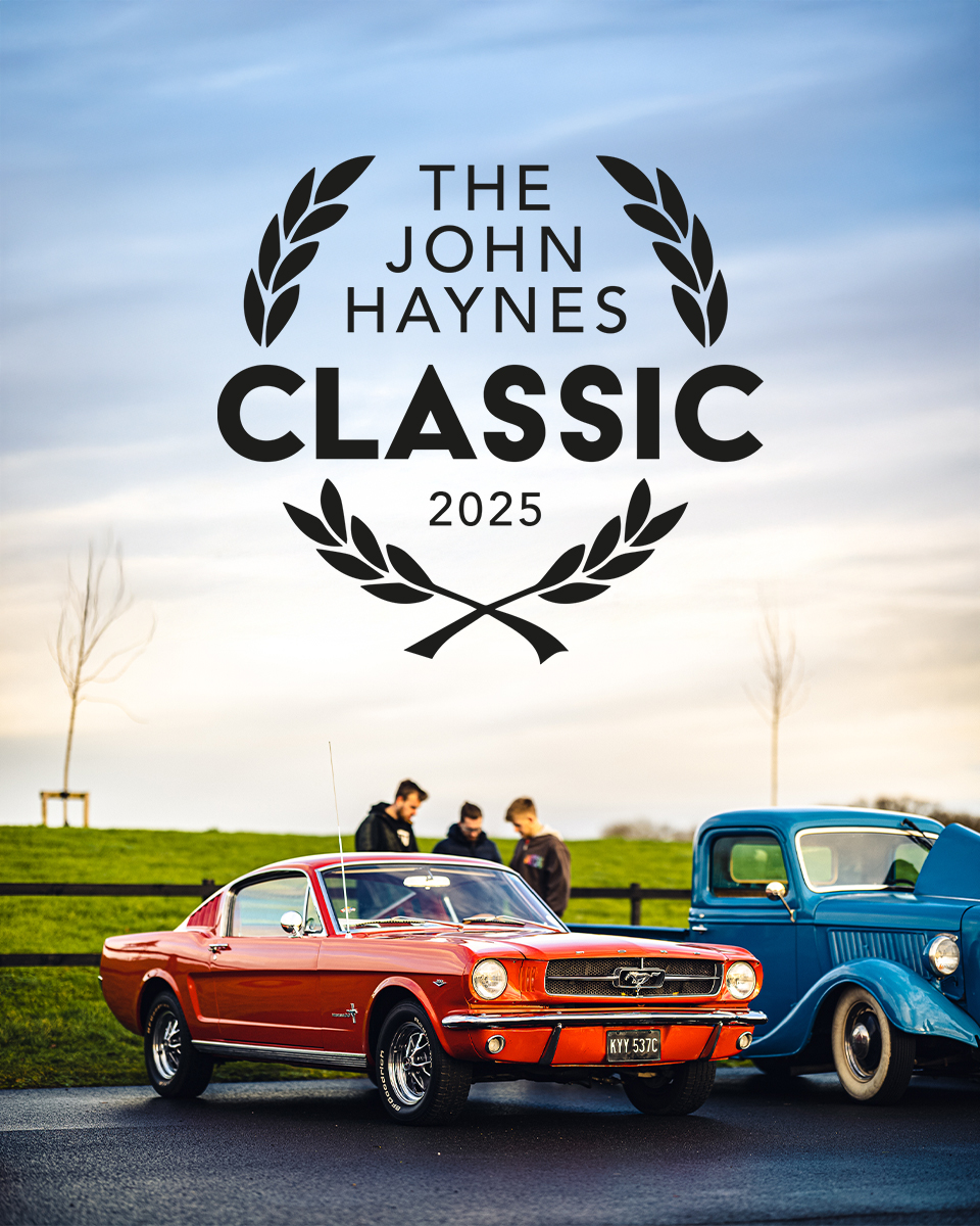 📣 Calling all classic car and motorcycle owners!
Showcase your classic (pre-1985) vehicle at the John Haynes Classic Motor Show on 7th Sept. 
Limited spaces, 10% off entry.
Apply now and be part of motoring history 👉 bit.ly/3FBdrnz