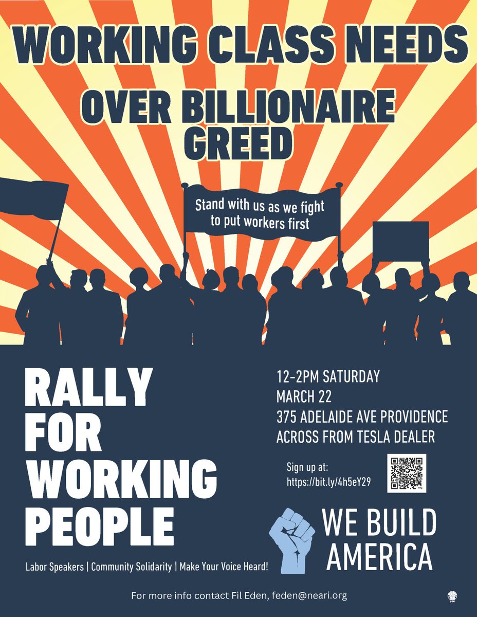 Our family in the union movement will be out tomorrow in South Providence, we hope everyone can join!