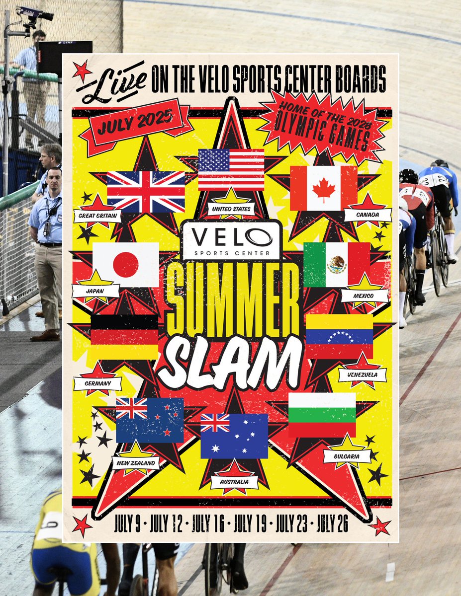 This July. Six (6) UCI CL2 races over 2-1/2 wks. A full schedule of Sprint and Endurance events. International racing at its very best. Don’t miss it. Complete schedule and housing details at: vscsummerslam.com

Registration opens soon.