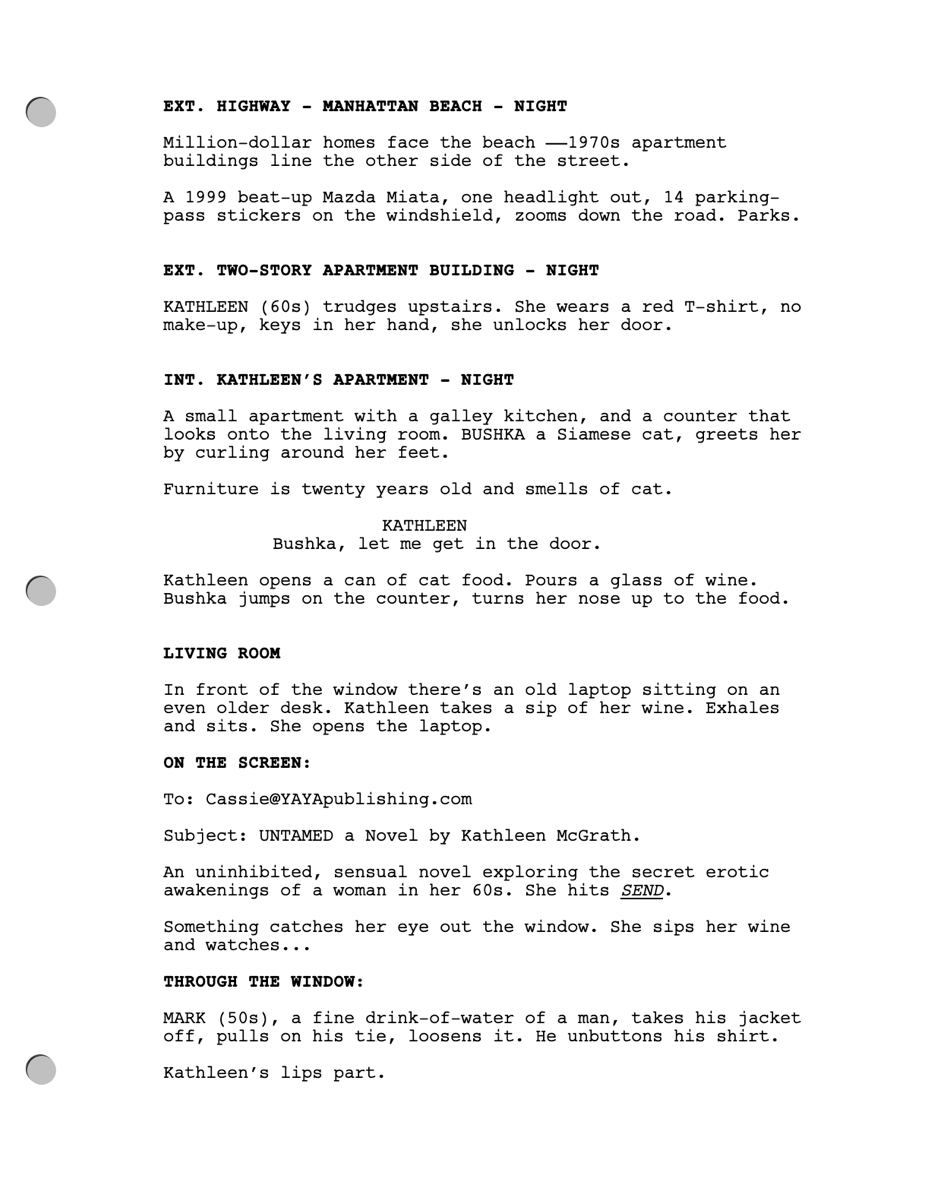 eileenmontague's tweet image. #FirstPageFriday #SpecScript #indiefilm 
                                      AGED OUT