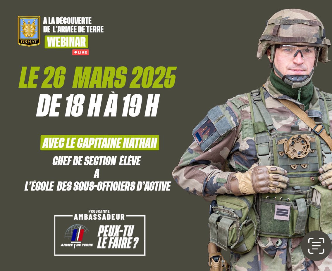 Direction ressources humaines de l'armée de Terre tweet media