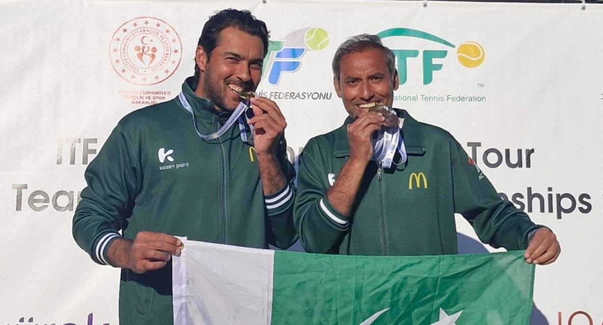 AipsAsia (@aipsasiaen) on Twitter photo Pakistan’s Dynamic Duo Aisam and Aqeel Strike Gold for Pakistan .Pakistan Pair Wins Gold at ITF Masters World Championship in Manavgat, Turkey.Pakistan’s legendary tennis duo, Aisam-ul-Haq Qureshi and Aqeel Khan, have made history by securing the gold medal.<a href="/aisamhqureshi/">Aisam ul Haq Qureshi</a> Pakistan’s Dynamic Duo Aisam and Aqeel Strike Gold for Pakistan .Pakistan Pair Wins Gold at ITF Masters World Championship in Manavgat, Turkey.Pakistan’s legendary tennis duo, Aisam-ul-Haq Qureshi and Aqeel Khan, have made history by securing the gold medal.<a href="/aisamhqureshi/">Aisam ul Haq Qureshi</a>