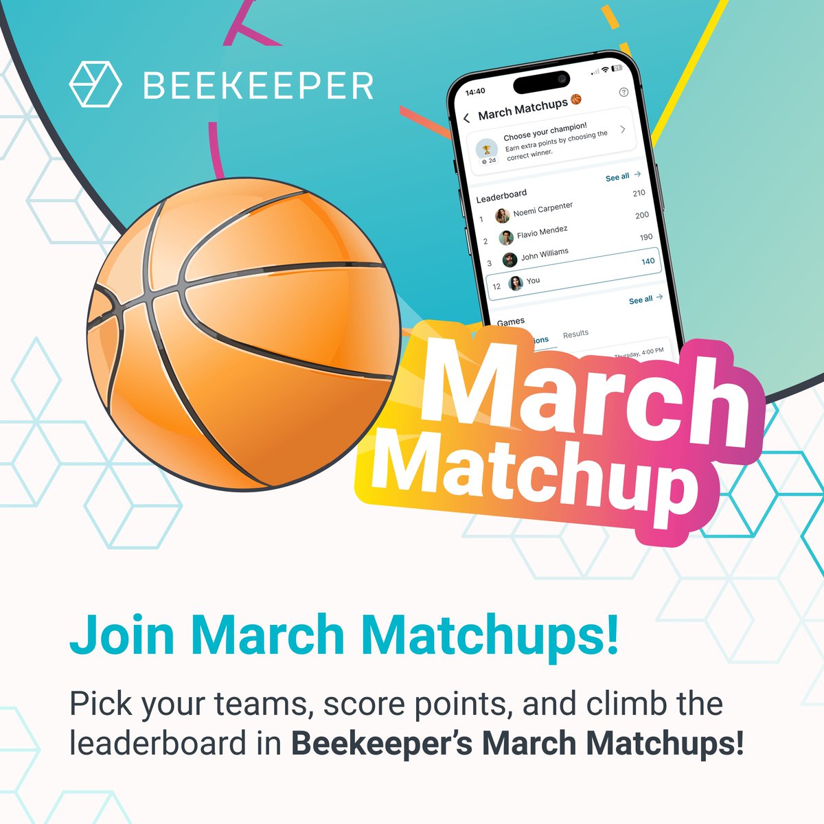 The first round is in the books! How’s your leaderboard ranking looking?🔥 Don’t forget — your picks reset each round, so keep playing!