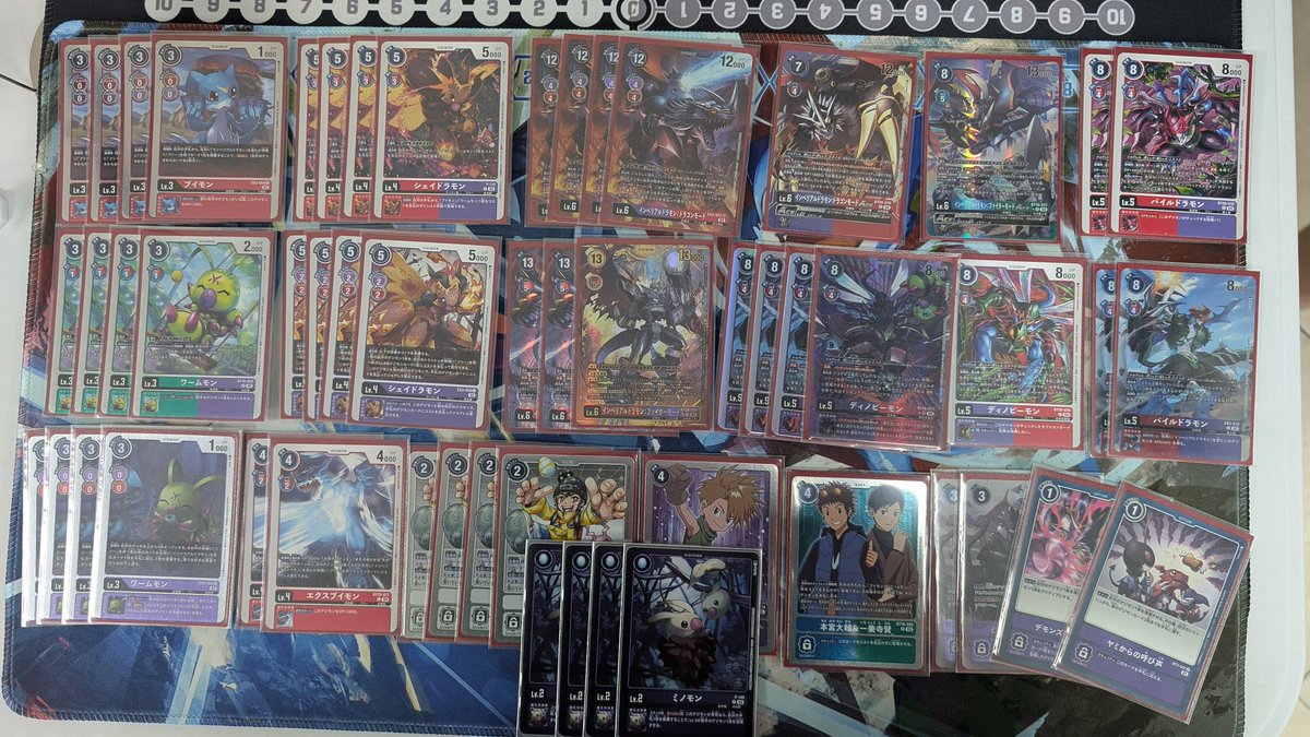 194 Club | NinjaTertle (@ter_pukerainbow) on Twitter photo Box Battle <a href="/KouritenSG/">KouritenSG</a> 22/3/2025
Deck used: Virus Imperial
Result: Won the event!
R1: Jesmon ✅
R2: Takemika <a href="/s_eishirou/">194 Club | せい</a> ✅
R3: Doru SoC ✅
R4: Royal Knights <a href="/xJonnnx/">Itzjonnny__ ♌</a> ✅
GGs guys!
#DigimonCardGame #デジカ #デジモンカードゲーム Box Battle <a href="/KouritenSG/">KouritenSG</a> 22/3/2025
Deck used: Virus Imperial
Result: Won the event!
R1: Jesmon ✅
R2: Takemika <a href="/s_eishirou/">194 Club | せい</a> ✅
R3: Doru SoC ✅
R4: Royal Knights <a href="/xJonnnx/">Itzjonnny__ ♌</a> ✅
GGs guys!
#DigimonCardGame #デジカ #デジモンカードゲーム