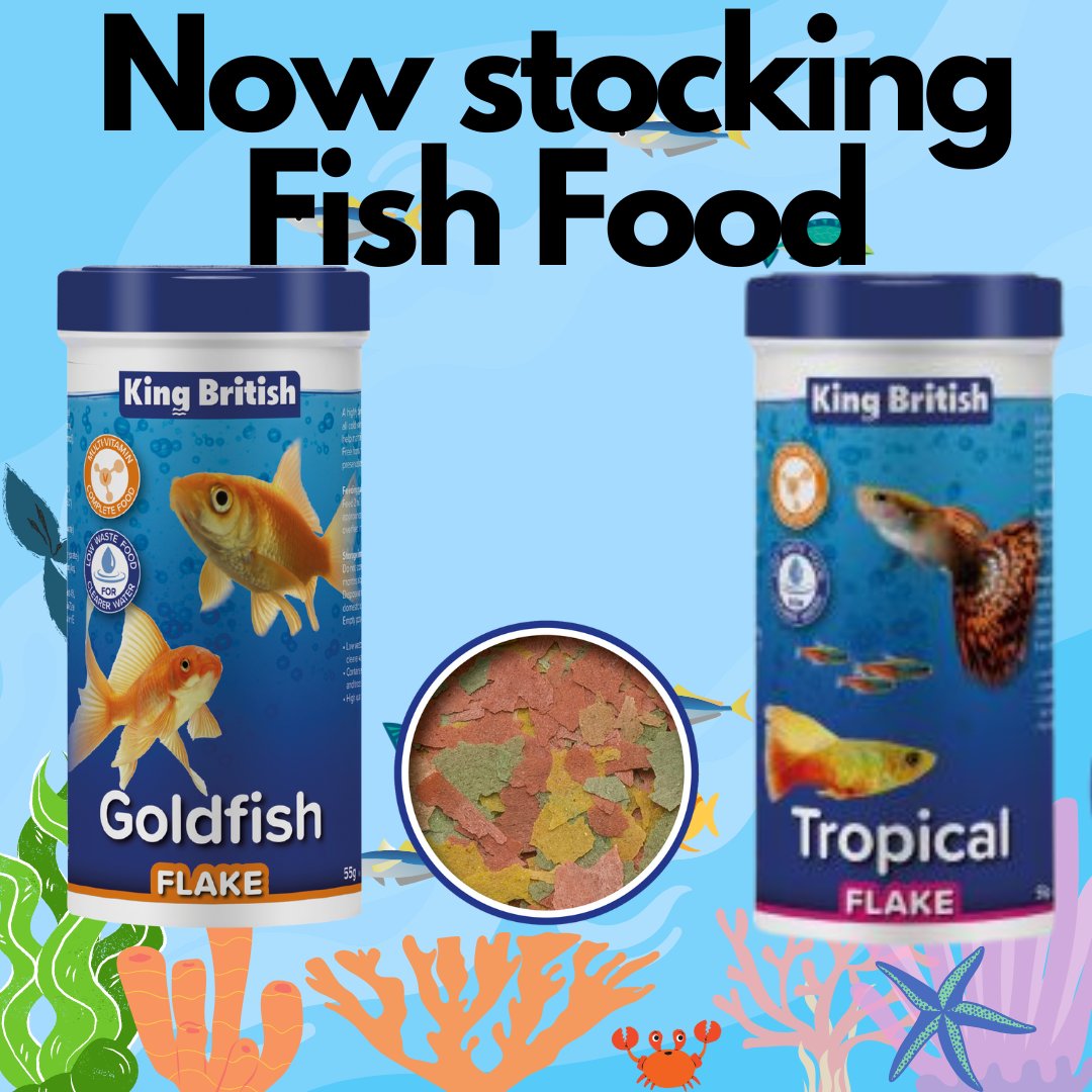 We have made it an aim of ours of becoming more diverse in the range of products we provide. Now stocking Fish food and accessories!

#happydog #dogoftheday #doglovers #dogslife #naturalpetshop