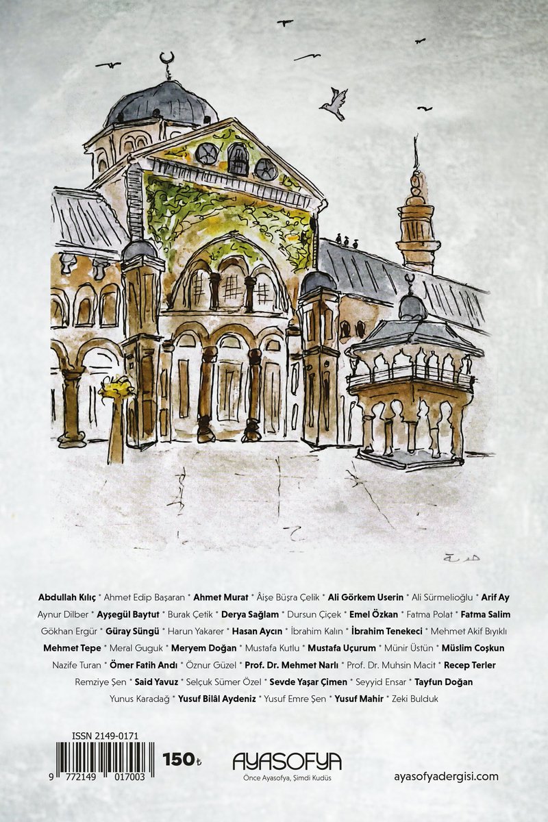 Ayasofya Dergisi'nin 37. Sayısı 'İbrahim Tenekeci' Dosyası ile Çıktı!

#ÖnceAyasofyaŞimdiKudüs

👉Dergimizi dergikapinda.com üzerinden temin edebilirsiniz.

🔗Temin Linki: dergikapinda.com/urun/ayasofya-…