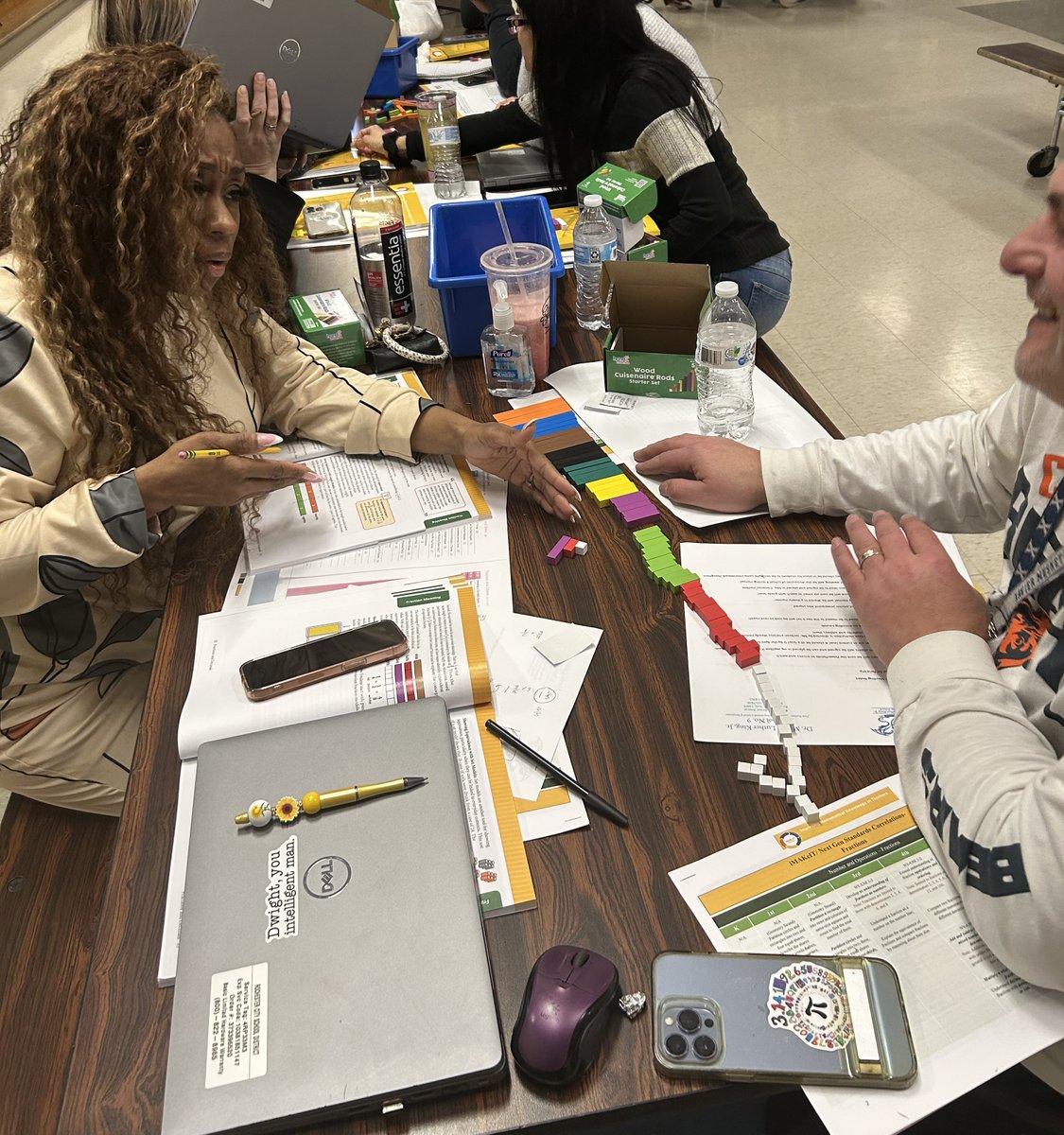 InnovationsRCSD's tweet image. Educators at Dr. Martin Luther King Jr. School 9 @RCSDNYS engaged in deep discourse to support students in developing a conceptual understanding of fractions across grades K-5! #SuperintendentsConferenceDay #WeLoveMath