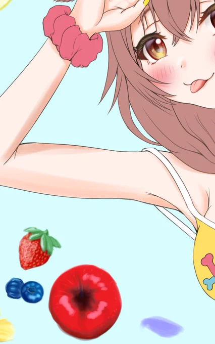 ネタ絵以外も描いてます 