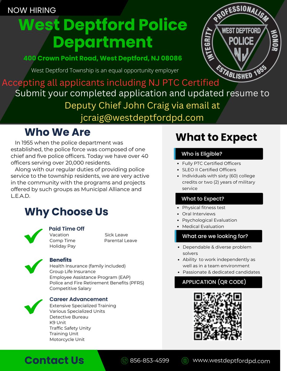 West Deptford Police tweet media