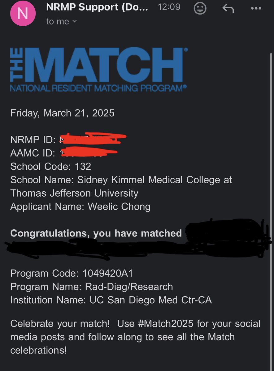DrOcean23's tweet photo. YASSS! Weelic matched to diagnostic radiology at UCSD (T32 research track) #ucsdrad
#Match2025 #radres #UCSD #radiology 

his Top 1 choice😁!! Well deserved 

🏖️ Go Weelic Go! https://t.co/J0elGN4Kln