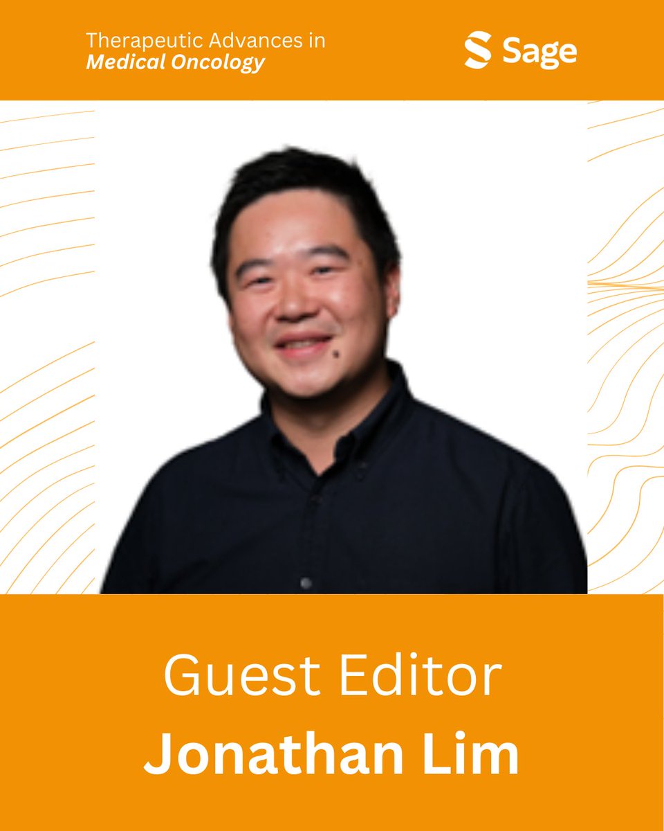 Therapeutic Advances in Medical Oncology (@tamedoncol) on Twitter photo <a href="/irrandulfe/">Igor</a> <a href="/fblackhall/">Fiona Blackhall</a> ⚡ Dr Jonathan Lim (<a href="/DrJonLim/">Jon Lim, MRCP PhD</a>) joins as Co-Guest Editor for TAM’s Special Collection on T-cell engager toxicity in solid tumours. His focus on advanced immunotherapy and first-in-human trials brings exciting translational insight. <a href="/irrandulfe/">Igor</a> <a href="/fblackhall/">Fiona Blackhall</a> ⚡ Dr Jonathan Lim (<a href="/DrJonLim/">Jon Lim, MRCP PhD</a>) joins as Co-Guest Editor for TAM’s Special Collection on T-cell engager toxicity in solid tumours. His focus on advanced immunotherapy and first-in-human trials brings exciting translational insight.