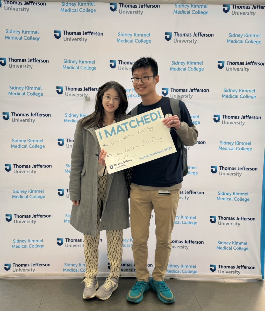 DrOcean23's tweet photo. YASSS! Weelic matched to diagnostic radiology at UCSD (T32 research track) #ucsdrad
#Match2025 #radres #UCSD #radiology 

his Top 1 choice😁!! Well deserved 

🏖️ Go Weelic Go! https://t.co/J0elGN4Kln