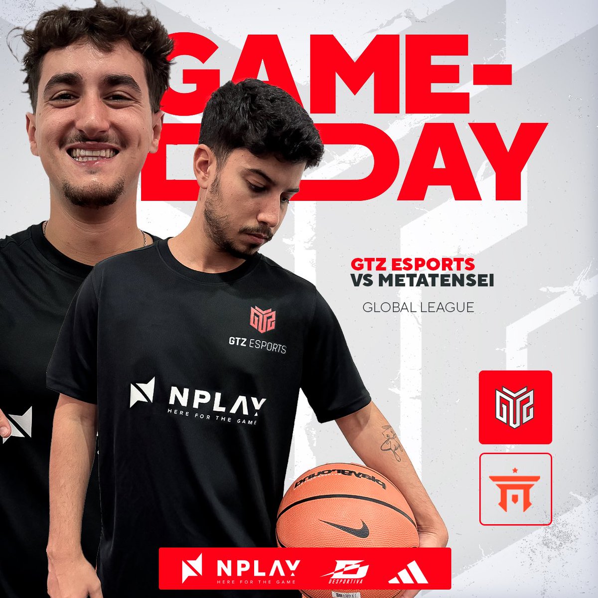 GTZ Esports (@gtzesports) on Twitter photo Mais um de de competição com duas partidas para a fase de grupo da <a href="/GlobalLeague2k/">Global League (GL)</a> 🏀
🆚: #Parma
🕒: 21h
🆚: <a href="/MetaTensei/">MetaTensei Esports Club</a>
🕒: 22h
Vemo-nos em campo 👊
#RespectAllFearNone #NBA2K25 Mais um de de competição com duas partidas para a fase de grupo da <a href="/GlobalLeague2k/">Global League (GL)</a> 🏀
🆚: #Parma
🕒: 21h
🆚: <a href="/MetaTensei/">MetaTensei Esports Club</a>
🕒: 22h
Vemo-nos em campo 👊
#RespectAllFearNone #NBA2K25