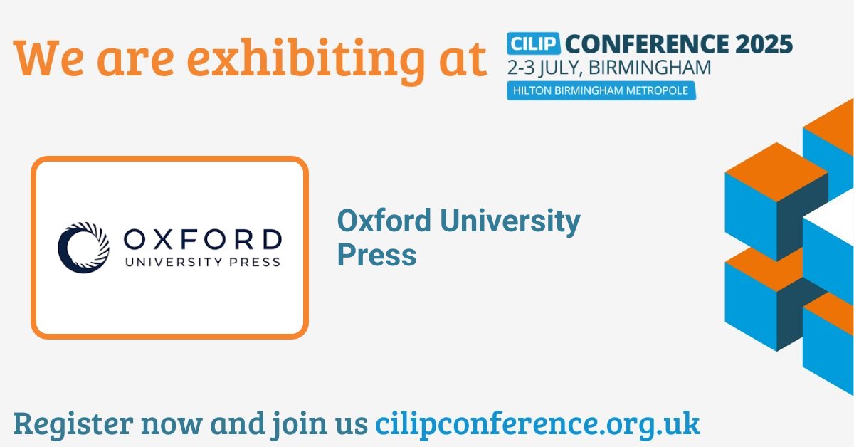 We look forward to welcoming Oxford University Press to the CILIP Conference in July. #CILIPConf25