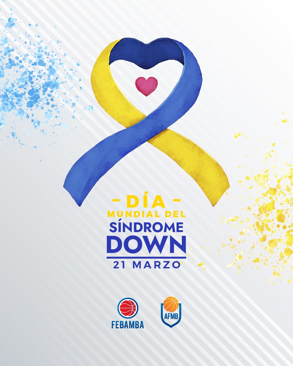 21 de marzo | Día Mundial del Síndrome de Down

Desde FeBAMBA y <a href="/AFMBOficial/">AFMB Oficial</a>, promovemos un deporte más inclusivo, donde el respeto, la tolerancia y la integración son los pilares que guían nuestra convivencia.🏀