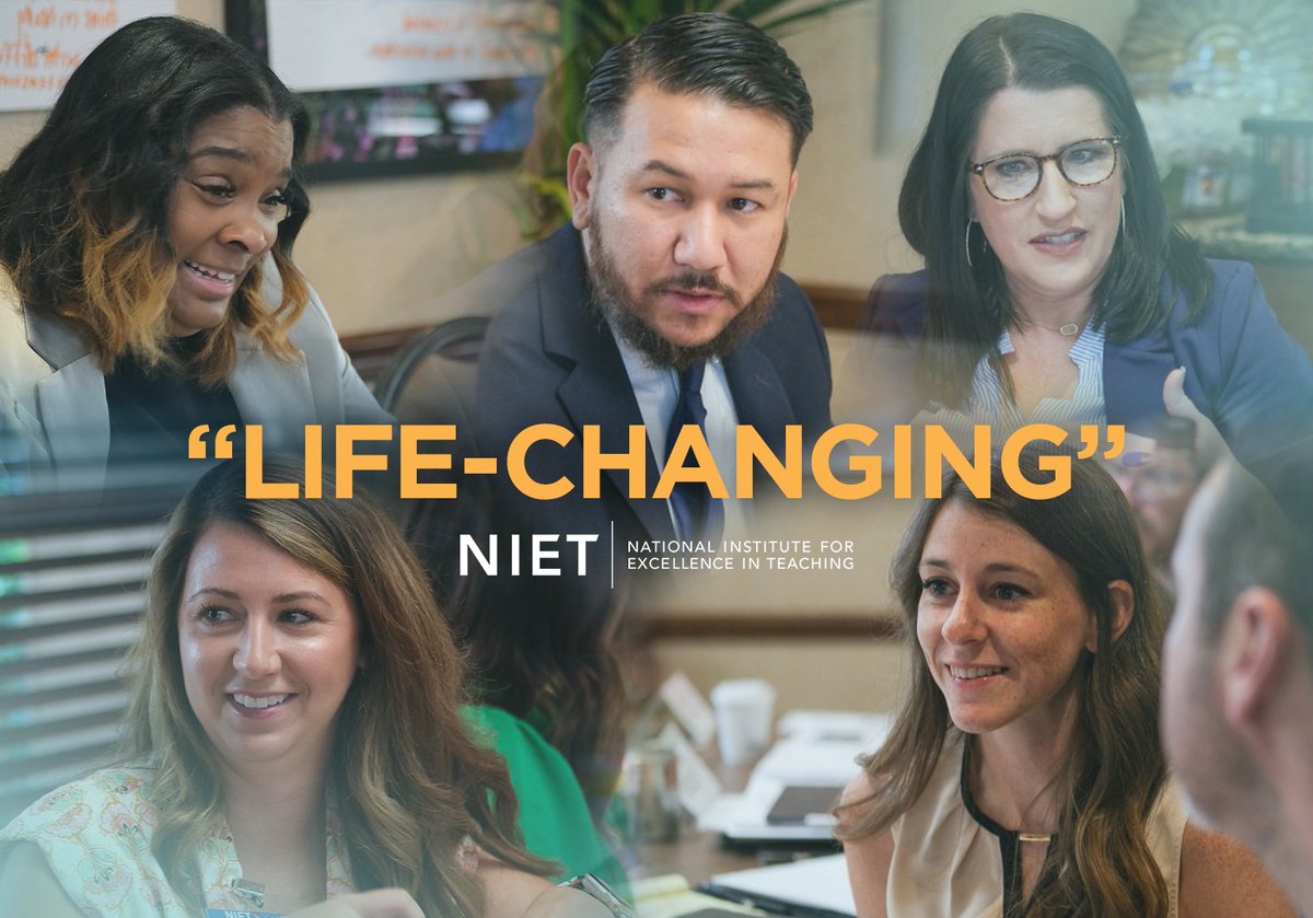 "Life-changing," one fellow stated about her experience in the NIET Fellows Program. Learn more about the program's impact here: niet.org/newsroom/show/… #NIET2025 #NIETFellows