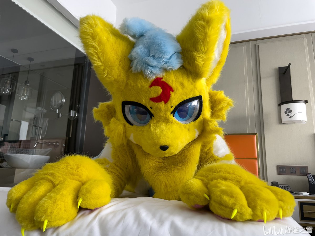 你有什么事？（俯视） #FursuitFriday